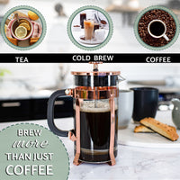 Example of Elanze Designs Enhanced Product Listing Images, French Press