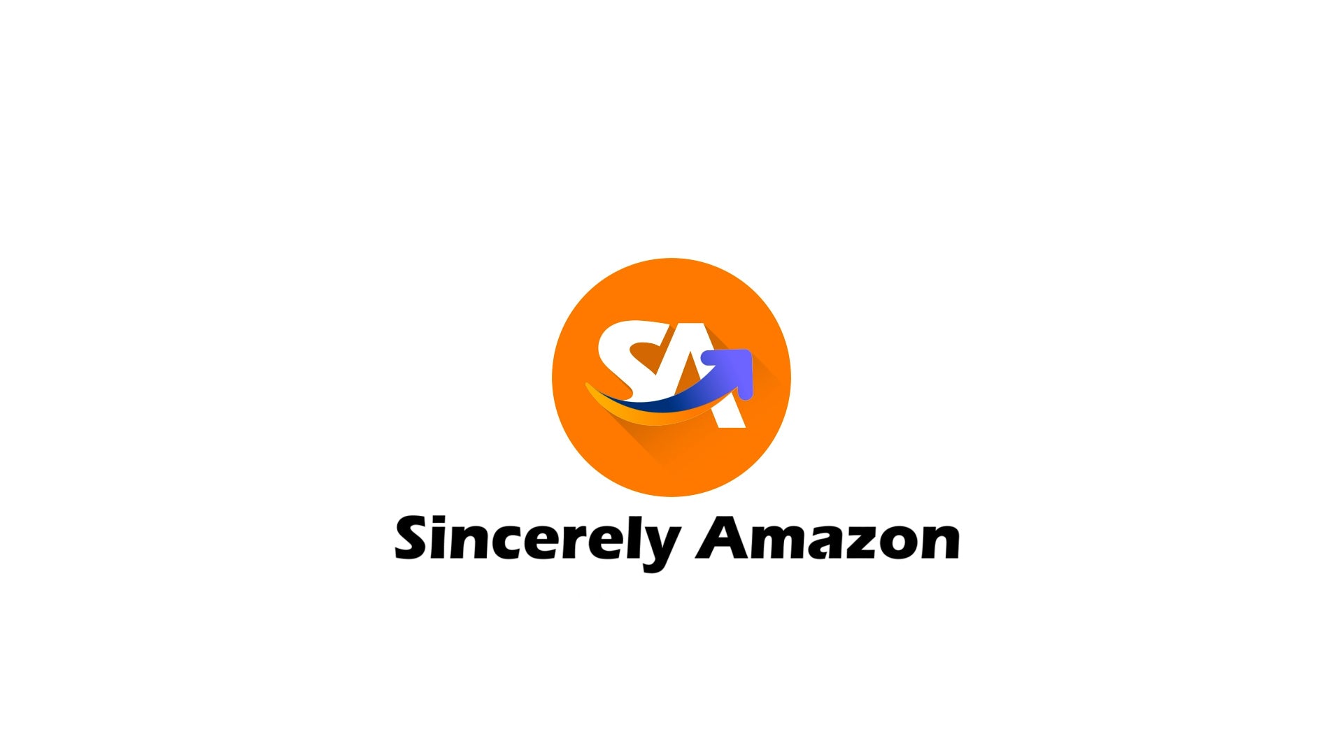 Sincerely Amazon Logo and Icon with Arrow