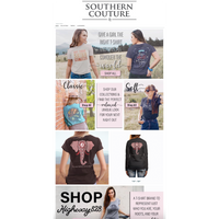 Sincerely Amazon created the Southern Couture Amazon Storefront